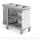  Magic Hotel 880B with drawers  Hotel trolley Basic version, with back panel and foldable bag holder, with two internal drawers