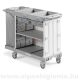  Magic Hotel 880B with drawers  Hotel trolley Basic version, with back panel and foldable bag holder, with two internal drawers