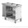  Magic Hotel 880B  Hotel trolley Basic version, with back panel and foldable bag holder