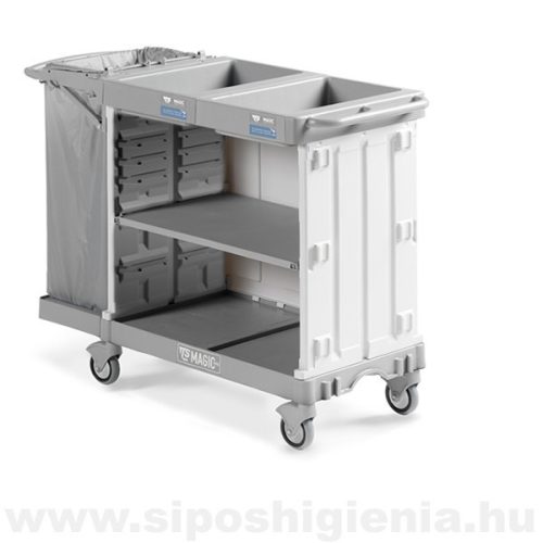  Magic Hotel 880B  Hotel trolley Basic version, with back panel and foldable bag holder