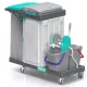 Magic Line 450S Takarítókocsi zsáktartóval, 2x15 liter vödörrel  TTS