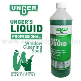   Ablaktisztító szer 1 liter Unger Liquid (felhaszn:1:100 hígitásban!)