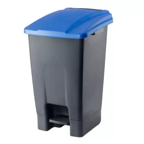   Pedálos szelektív hulladékgyűjtó KÉK/Antracit 70 liter 455x530x743 mm