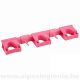 Fali konzol 5 eszközhöz PINK (3nyél+2 akasztó) 420mm Vikan