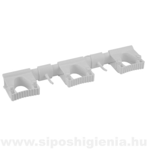 Fali konzol 5 eszközhöz FEHÉR (3nyél+2 akasztó) 420mm Vikan