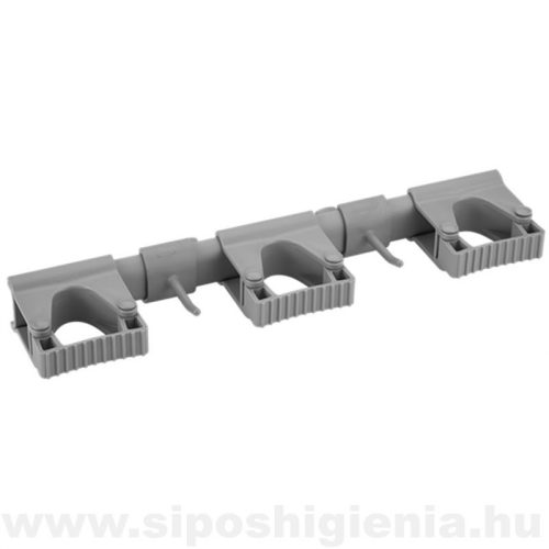 Fali konzol 5 eszközhöz SZÜRKE (3nyél+2 akasztó) 420mm Vikan