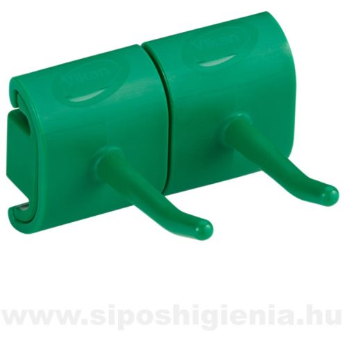 Fali konzol 2 eszközhöz ZÖLD 82mm Vikan