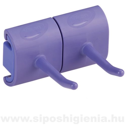 Fali konzol 2 eszközhöz LILA 82mm Vikan