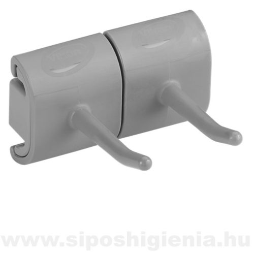 Fali konzol 2 eszközhöz SZÜRKE 82mm Vikan