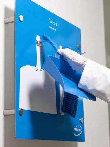 Árnyéktábla falra Pink 600x300mm távtartó nélkül Vikan