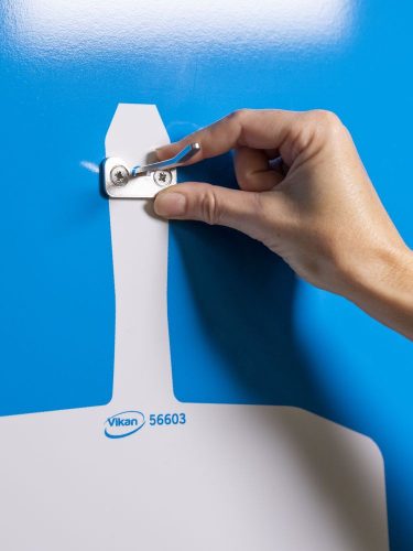 Árnyéktábla falra Pink 1200x400mm távtartó nélkül Vikan