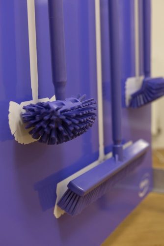 Árnyéktábla falra Pink 1700x1150mm távtartó nélkül Vikan