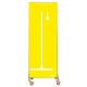 Árnyéktábla kerekes Sárga háttér/fehér árnyék 2000x750mm Vikan