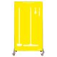 Árnyéktábla kerekes Sárga háttér/fehér árnyék 2000x1150mm Vikan