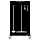 Árnyéktábla kerekes kétoldalas Fekete háttér/fehér árnyék 2000x1150mm Vikan