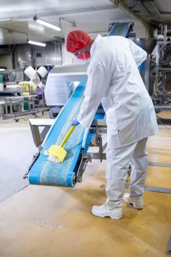 Asztal és padló műanyag kaparó, SÁRGA, 255mm, Vikan