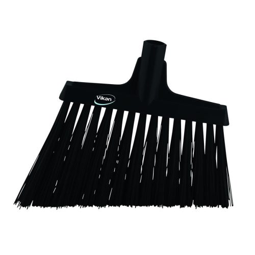 Padló seprű fekete, 290mm, erős szálak, Vikan