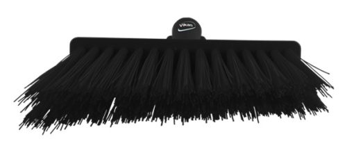Padló seprű fekete, 290mm, erős szálak, Vikan
