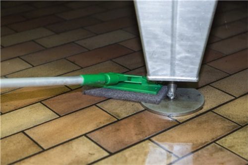 Ergonómikus nyél alu. zöld 1510mm, átm. 31mm Vikan