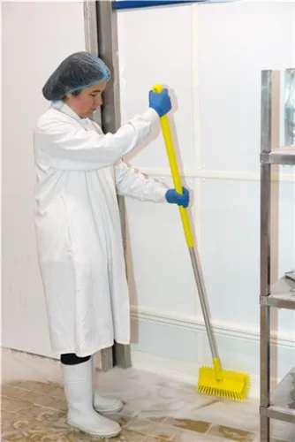 Ergonómikus nyél alu. sárga 1510mm, átm. 31mm Vikan