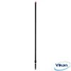 Vízáteresztő teleszkópos nyél 1600-2780mm w/Hose Nozzle Ø32 mm Fekete Vikan Transport