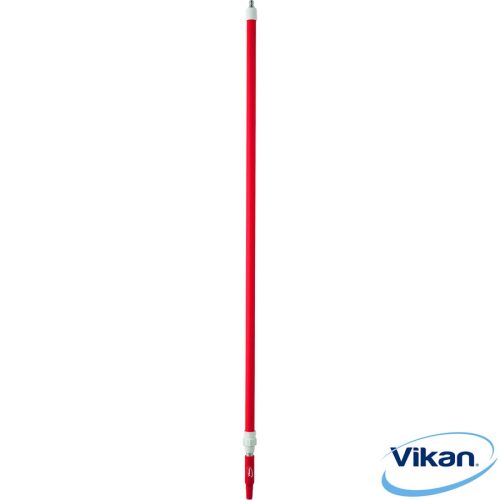 Ergonómikus teleszkópos nyél, vízáteresztő PIROS 1600-2780mm Vikan
