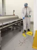 Lobby seprű sárga 260mm ferde menettel medium szálak Vikan