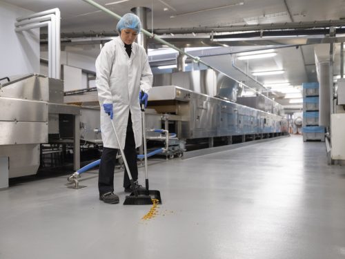 Lobby seprű fekete 260mm ferde menettel medium szálak Vikan