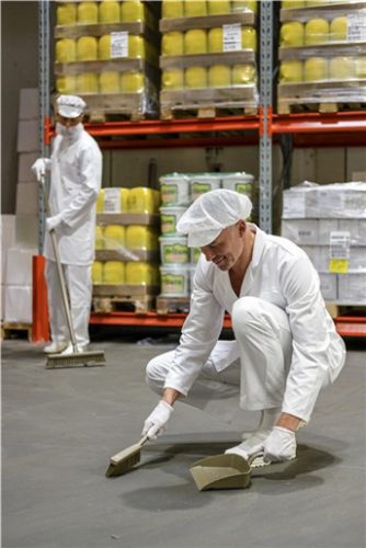 Seprű barna 410mm erős/lágy szálak Vikan