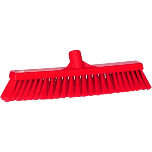 Seprű 410mm piros lágy hasított szálak Vikan