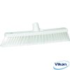 Seprű 410mm  fehér lágy hasitott szálak Vikan