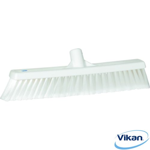 Seprű 410mm  fehér lágy hasitott szálak Vikan