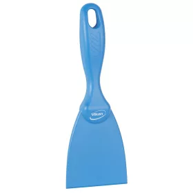 Kézi kaparó, fém detektálható, kék 75mm Vikan