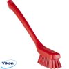 Erős hosszúnyelű kefe PIROS 420mm Vikan