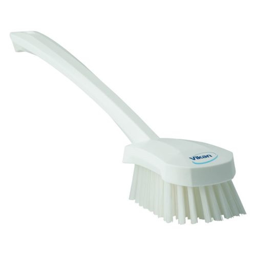 Hosszú nyelű kefe fehér 415mm erős szálak Vikan