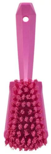 Rövid nyelű kefe Pink erős szálak 270mm Vikan