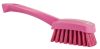 Rövid nyelű kefe Pink színű erős szálak 270mm Vikan