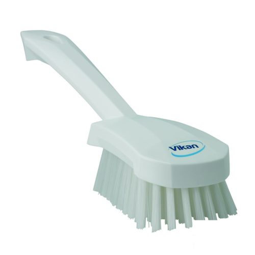 Rövid nyelű kefe fehér Erős szálak 270mm Vikan