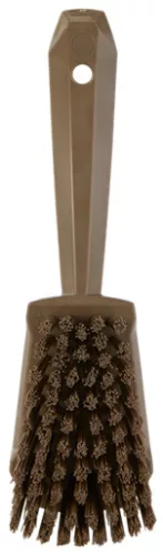 Rövid nyelű kefe Barna erős szálak 270mm Vikan