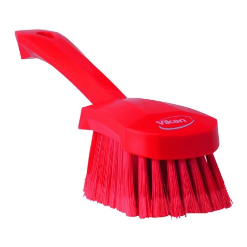 Rövidnyelű mosókefe vágott PIROS 270mm Vikan