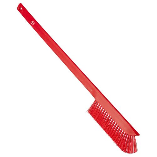 Hosszúnyelű keskeny kefe PIROS 600mm VIKAN