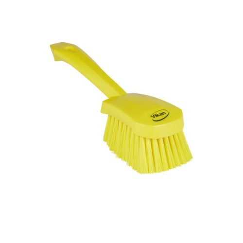Rövidnyelű mosókefe SÁRGA 270mm lágy szálak Vikan