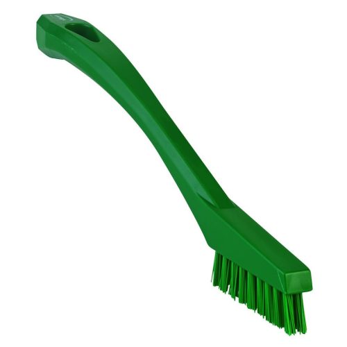 Keskeny kézi kefe zöld 205mm extra erős Vikan