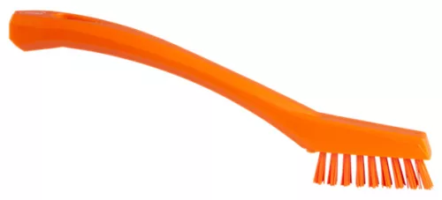 Keskeny kézi kefe narancs 205mm extra erős Vikan