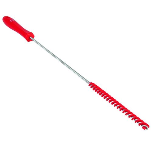 Csőkefe PIROS átmérője 10mm x 500mm erős szálak Vikan