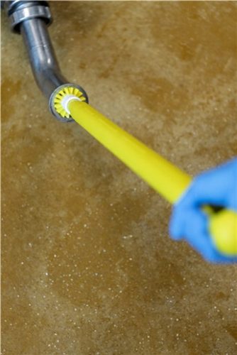 Csőkefe SÁRGA átmérője 50mm erős szálak Vikan