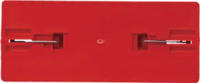 Padtartó csuklós, padlóra piros 230x95mm Vikan