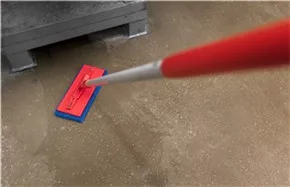 Padtartó csuklós, padlóra piros 230x95mm Vikan