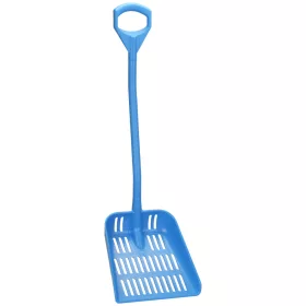   Lapát vízáteresztő felülettel KÉK, lapát 380x340x90 mm hossz 1145mm Vikan HACCP System
