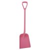 Lapát D markolattal, rövid nyéllel, 327x271mm fejjel pink 1040mm Vikan
